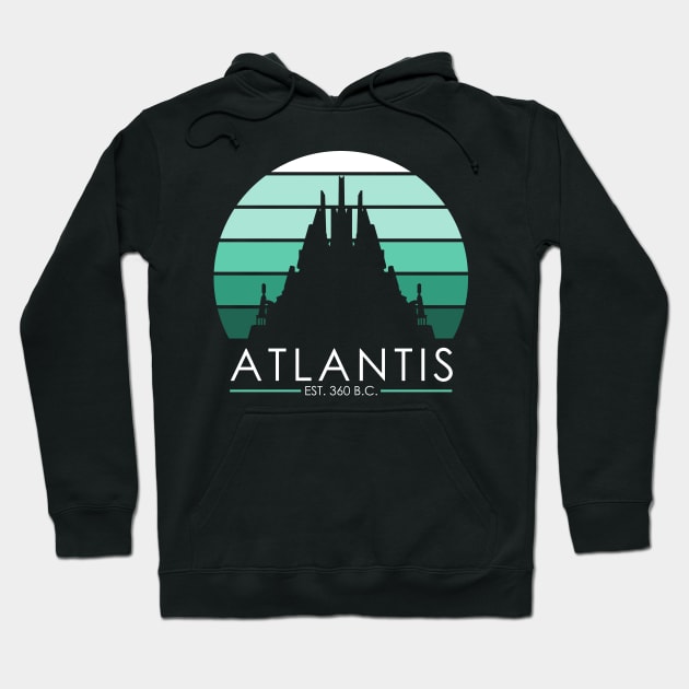 City of Atlantis Hoodie by nickbeta